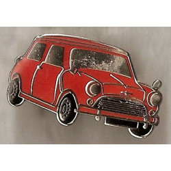 AUSTIN mini white badge