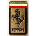 FERRARI enamel badge 30mm x 17mm