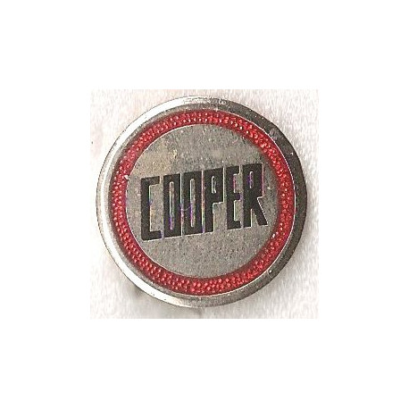 COOPER badge 19mm 
