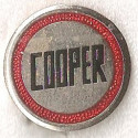 COOPER badge email 19mm