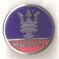 MASERATI enamel badge 18mm