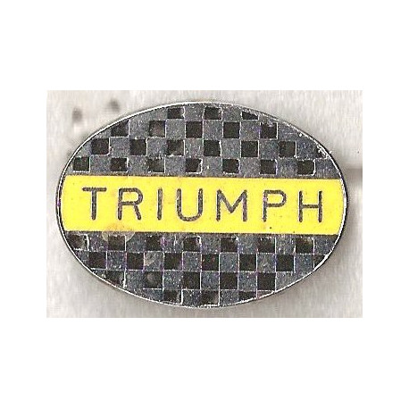 TRIUMPH Badge 19mm