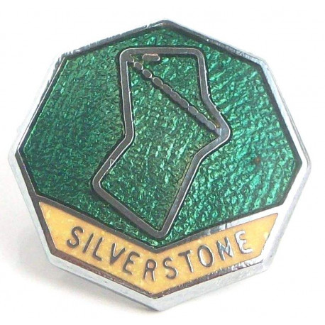 " SILVERSTONE "  badge 