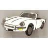 TRIUMPH SPITFIRE  badge 32mm x 18mm