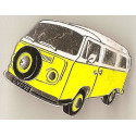 VW VOLSKWAGEN BUS COMBI  badge 40mm x 30mm