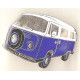 VW VOLSKWAGEN BUS COMBI  badge 40mm x 30mm