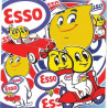 ESSO BIC  Sticker  68mm x 65mm