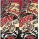 CAFE RACER BIC  Sticker UV  68mm x 65mm