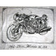 TEE SHIRT HONDA RC 164 250cc 1962  Taille XXL