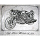 TEE SHIRT HONDA RC 164 250cc 1962  Size XXL