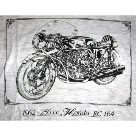 TEE SHIRT HONDA RC 164 250cc 1962  Taille XXL