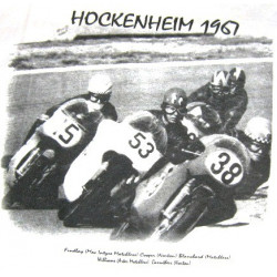 TEE Shirt " HOCKENHEIM 1967 "  Taille L