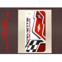 Sticker coque MP3 CHEVROLET CORVETTE Racing 113mm x 55mm