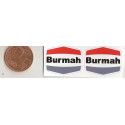BURMAH Mini stickers "slot " 27mm x 22mm