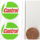 CASTROL Mini stickers "slot " 46mm x 16mm