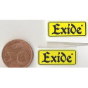 EXIDE Mini stickers "slot " 26mm x 11mm