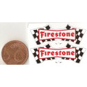 FIRESTONE Mini stickers "slot " 45mm x 18mm