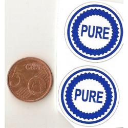 PURE Mini stickers "slot "  30mm 