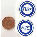 PURE Mini stickers "slot "  30mm 