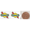 SUNOCO Mini stickers "slot "  27mm x 20mm