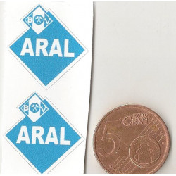 ARAL Mini stickers "slot "  23mm x 22mm