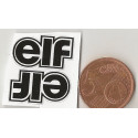 ELF  Mini stickers "slot  23mm x 13mm