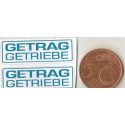 GETRAG GETRIEBE  Mini stickers "slot  36mm x 13mm