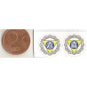Automobile Club de l'ouest  Mini stickers "slot  18mm 