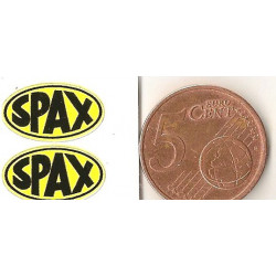 SPAX Mini stickers "slot " 17mm x 10mm