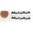 METALTEK Mini stickers "slot " 60mm x 10mm