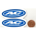 AC RACING Mini stickers "slot " 30mm x 25mm