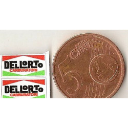 DELLORTO Mini stickers "slot " 25mm x 14mm