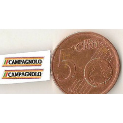CAMPAGNOLO  Mini stickers "slot "  26mm x 6mm