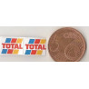 TOTAL MICRO stickers "slot " 12mm x 8mm