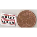 SOLEX Carburateurs MICRO stickers "slot " 15mm x 5mm