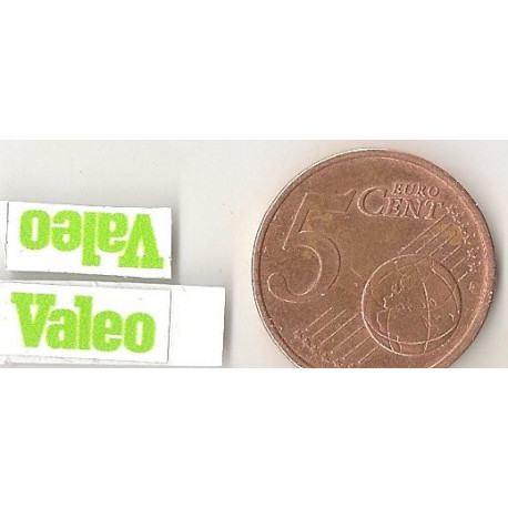 VALEO Mini stickers "slot "  28mm x 10mm