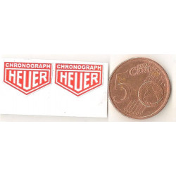 HEUER  MICRO stickers "slot " 14mm x 10mm