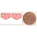 HEUER  MICRO stickers "slot " 16mm x 12mm