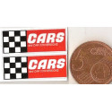 CARS MICRO stickers "slot " 22mm x 10mm