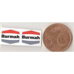 BURMAH Mini stickers "slot " 27mm x 22mm
