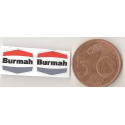 BURMAH MICRO stickers "slot " 14mm x 11mm