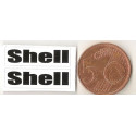 SHELL MICRO stickers "slot " 25mm x 8mm