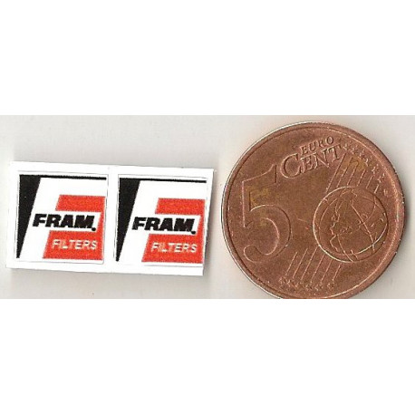 FRAM Filters Mini stickers "slot " 21mm x 21mm