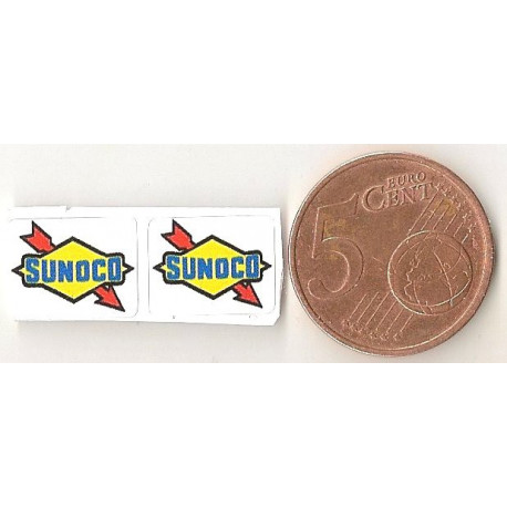 SUNOCO Mini stickers "slot "  27mm x 20mm