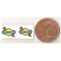 SUNOCO MICRO sticker "slot " 13mm x 10mm