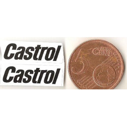 CASTROL Mini stickers "slot " 46mm x 16mm