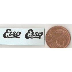 ESSO MICRO sticker "slot " 19mm x 14mm