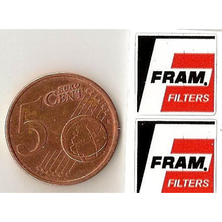 FRAM Filters MICRO stickers "slot " 10mm x 10mm