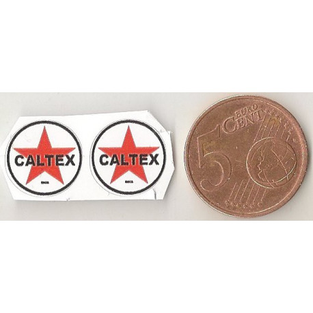 CALTEX Mini stickers "slot " 26mm 