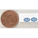 AAA MICRO stickers "slot " 8mm x 4mm